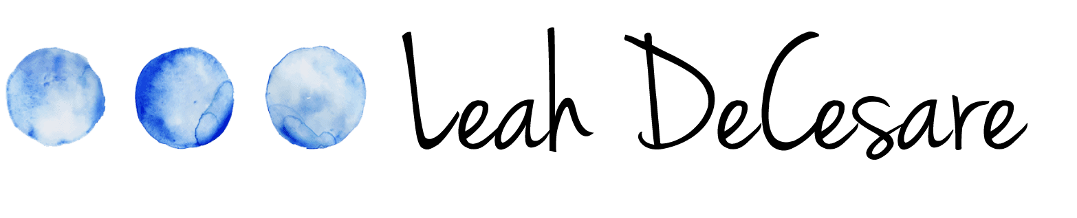 Leah DeCesare logo | leahdecesare.com