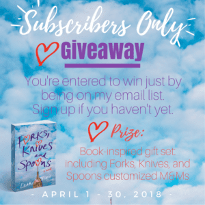 Subscriber Giveaway | leahdecesare.com